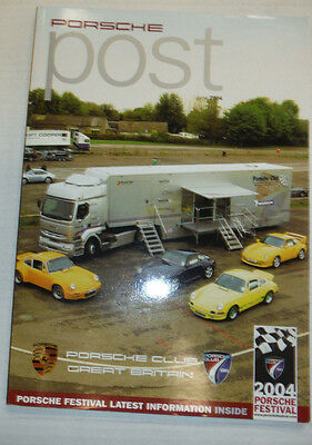 Porsche Britain Post Magazine With A Boxster In Flanders June 2004 022015r
