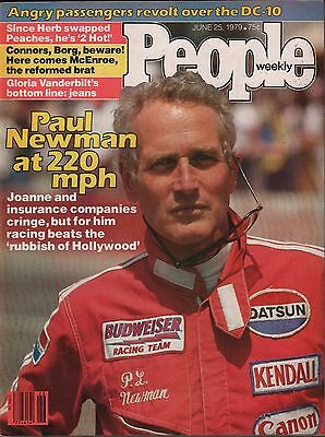 People Weekly June 25 1979 Paul Newman, Gloria Vanderbilt VG 012816DBE