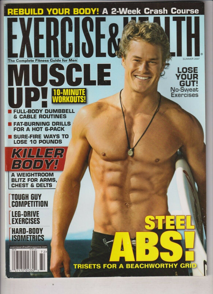 Exercise & Health Mag Steel Abs & Ways To Lose Weight Summer 2007 030720nonr