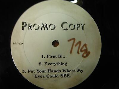 33 RPM Vinyl PROMO You Made Me Wanna "Remixes" Firm Biz PR197 010815