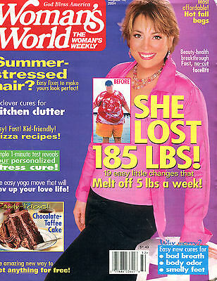 Woman's World August 10 2004 She Lost 185 Lbs! EX 070616jhe2