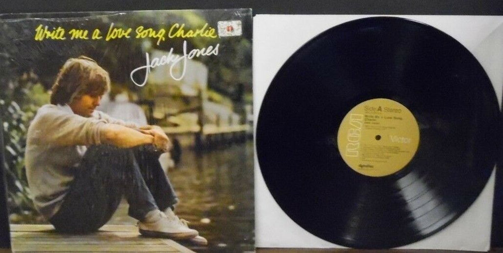 Jack Jones Write me a love song Charlie vinyl APL1-0773 010619LLE