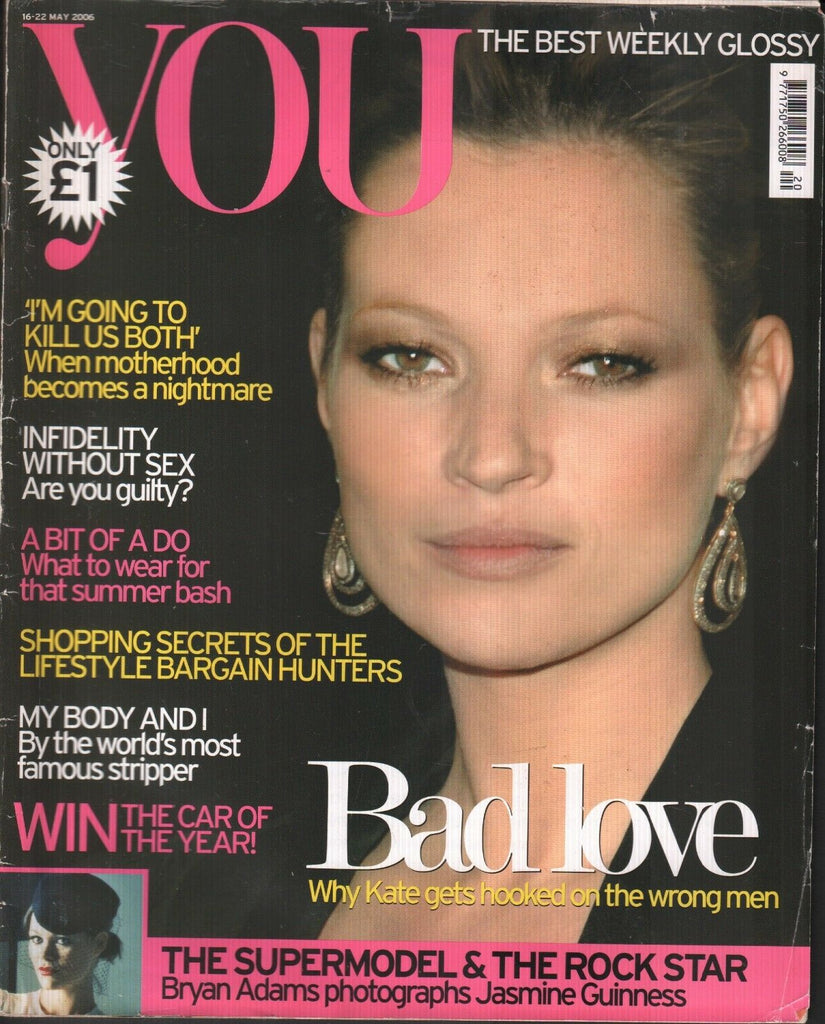 You Magazine May 2006 Kate Moss Bryan Adams Jasmine Guinness 012819AME