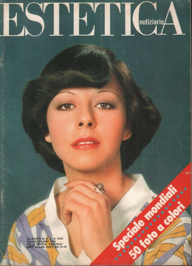 Estetica Notiziario Maggio-Giugno 1976 Italian Hairstyle Magazine 071019AME