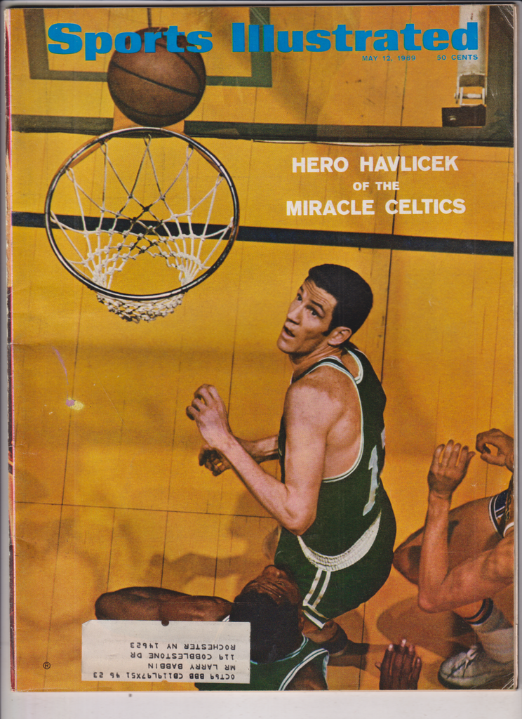 Sports Illustrated John Havlicek Of The Celtics May 12, 1969 012920nonr
