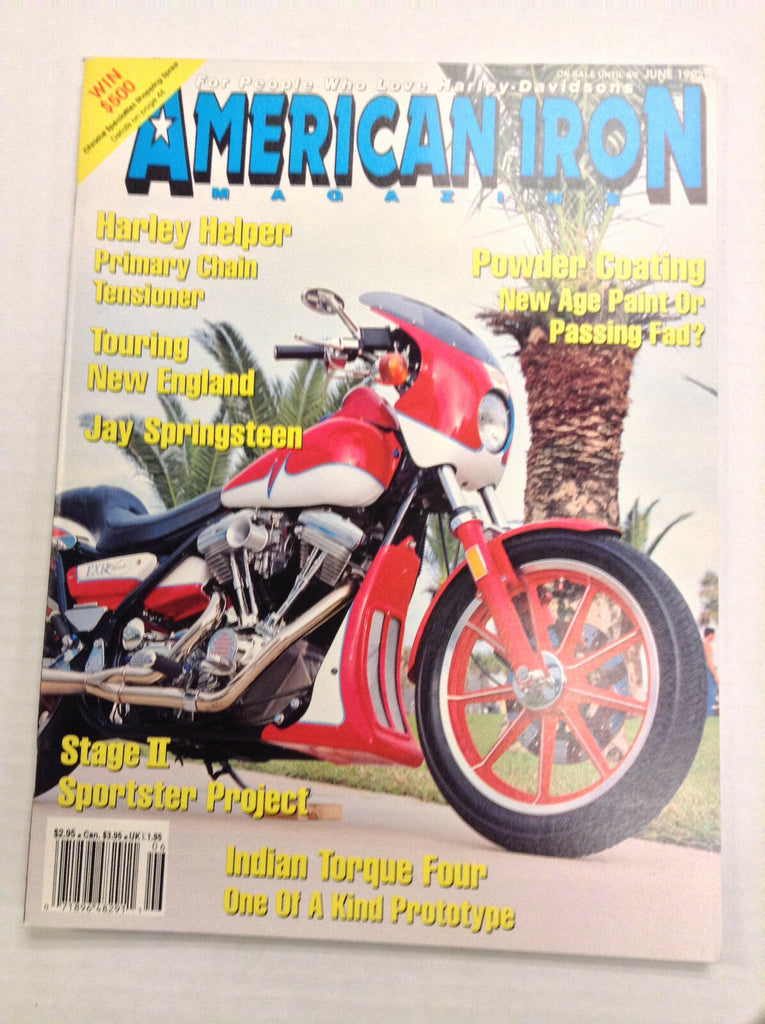 American Iron Magazine Tensioner Primary Chain June 1992 031017NONRH
