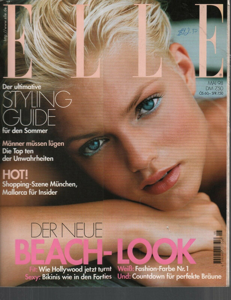 Elle Danish Magazine Mai 1998 May Helena Dahlquist Lloyd Simmonds 090919AME