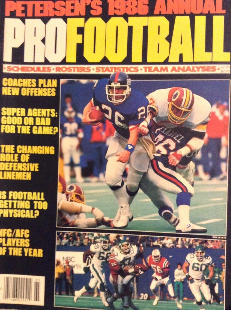 Petersen's Pro Football Magazine Super Agents New Offenses 1986 111717nonrh