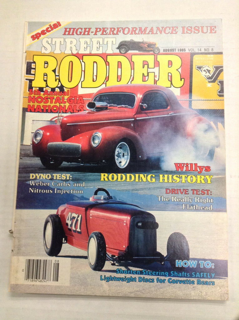 Street Rodder Magazine Willy's Rodding History August 1985 031017NONRH