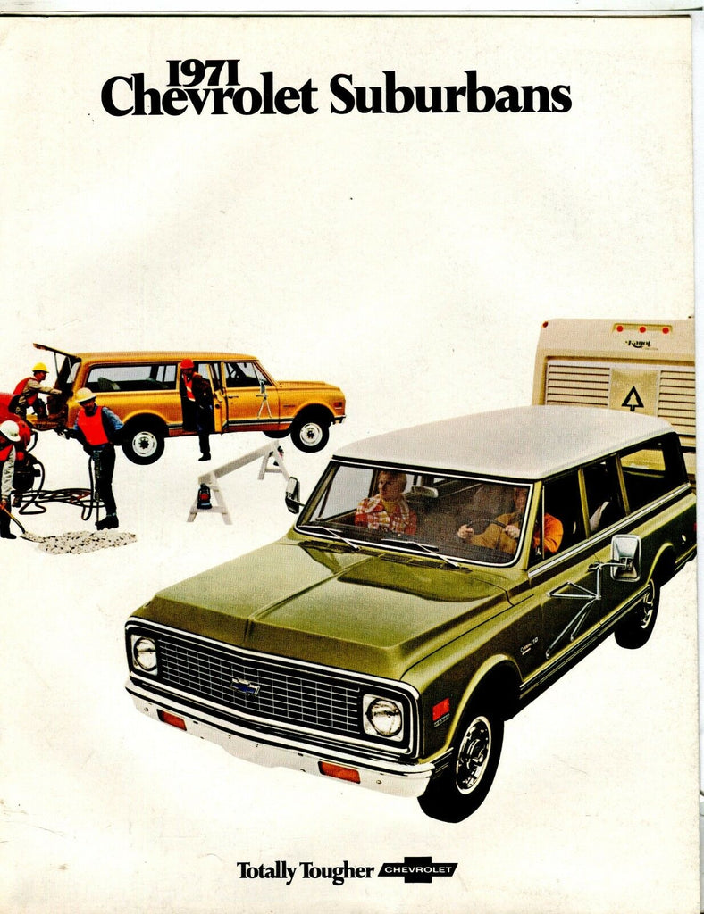 1971 Chevrolet Suburbun Automobile Brochure EX 021917jhe