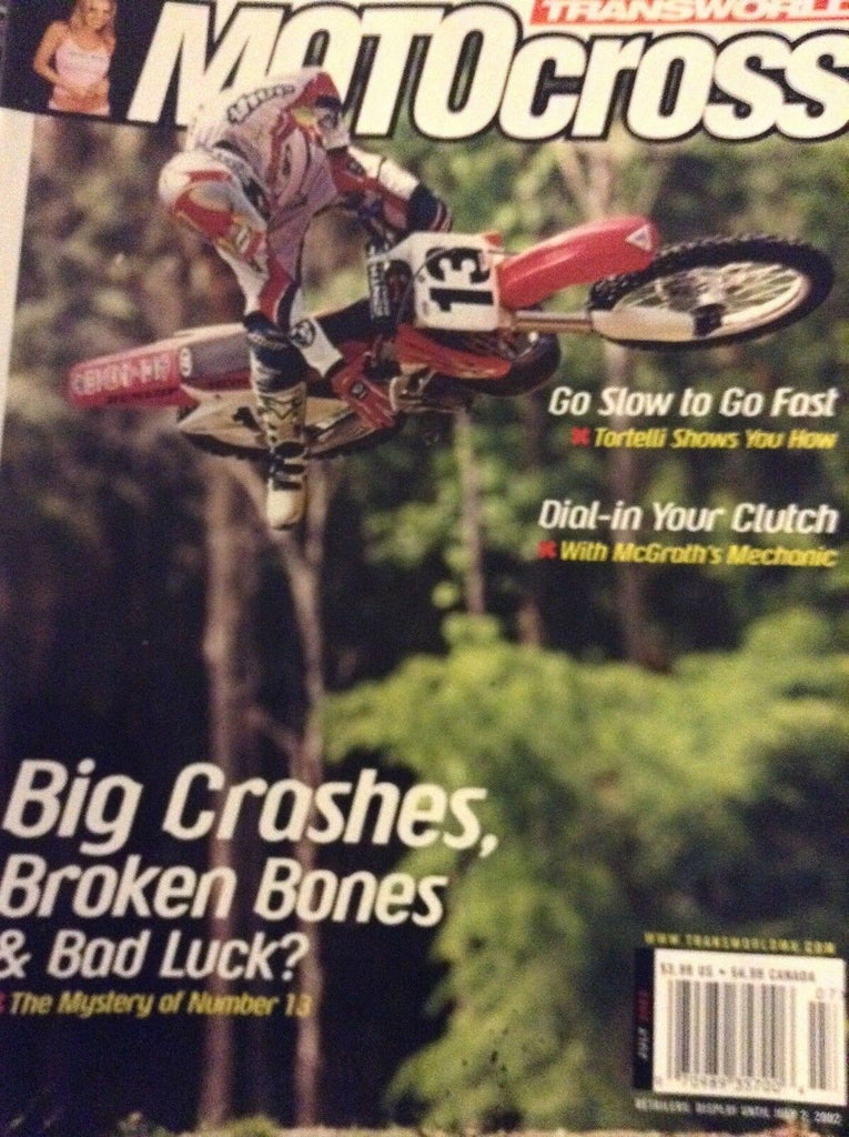 Transworld Motocross Magazine Tortelli & McGrath July 2002 122918nonrh