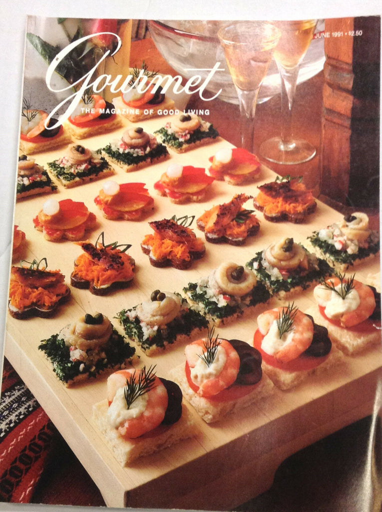 Gourmet Magazine Sushi Rolls June 1991 010517R