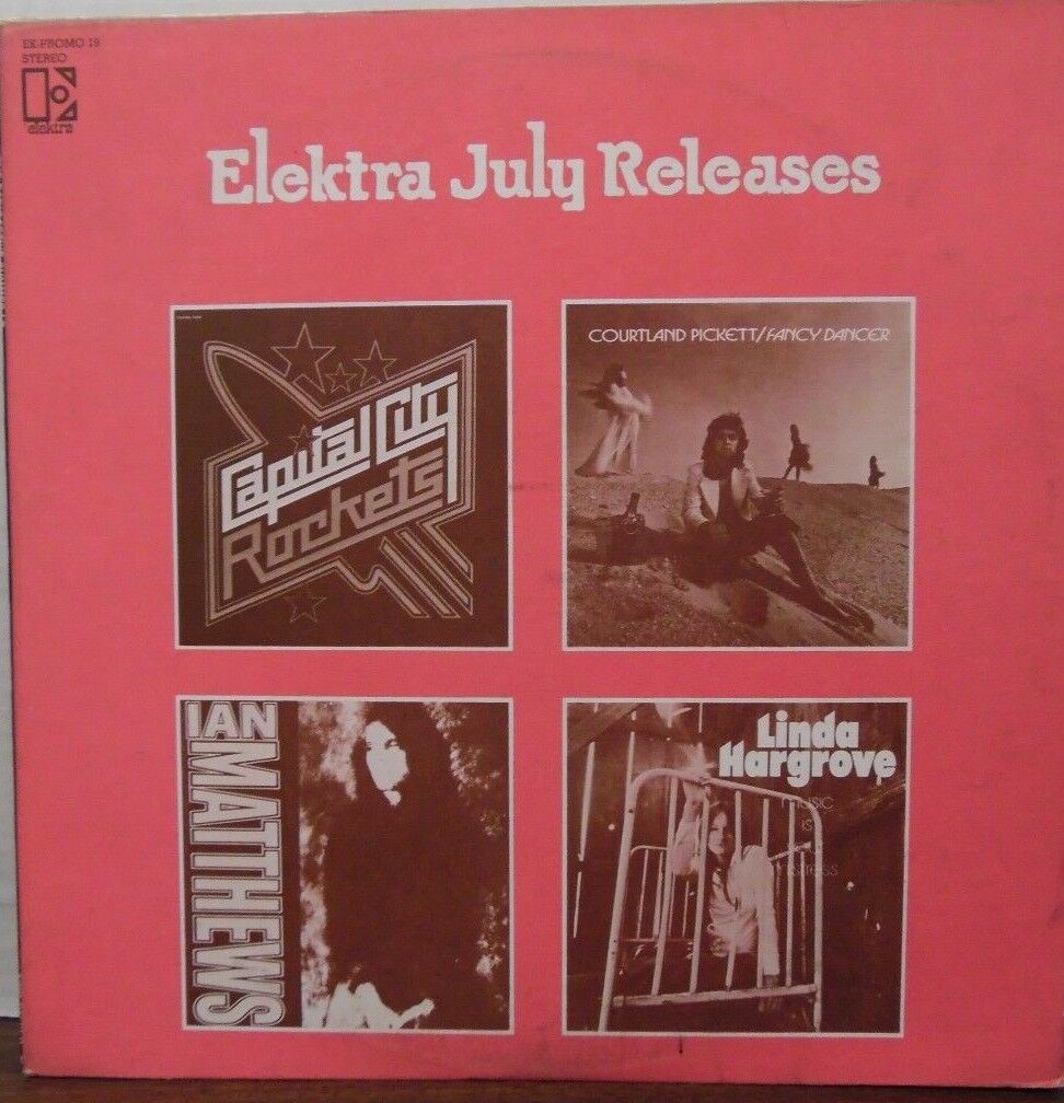 Elektra July Releases 33RPM EK-PROMO 19 121016LLE#2