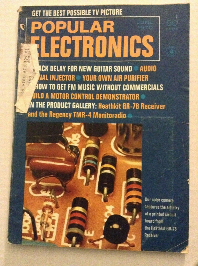 Popular Electronics Mag Delay For New Guitar Sound June 1970 092019nonrh