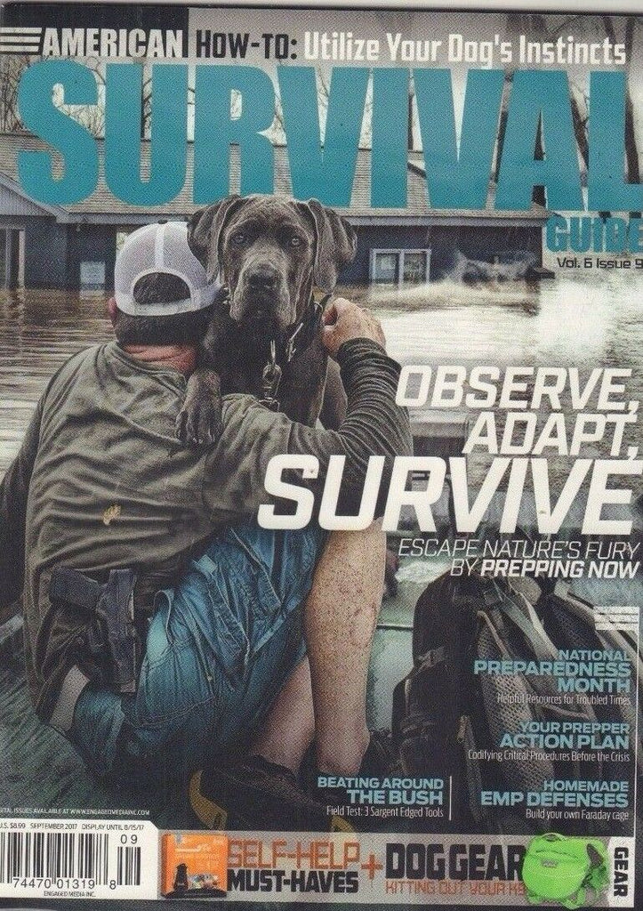 American Survival Guide Magazine Observe Adapt Survive September 2017 010918nonr
