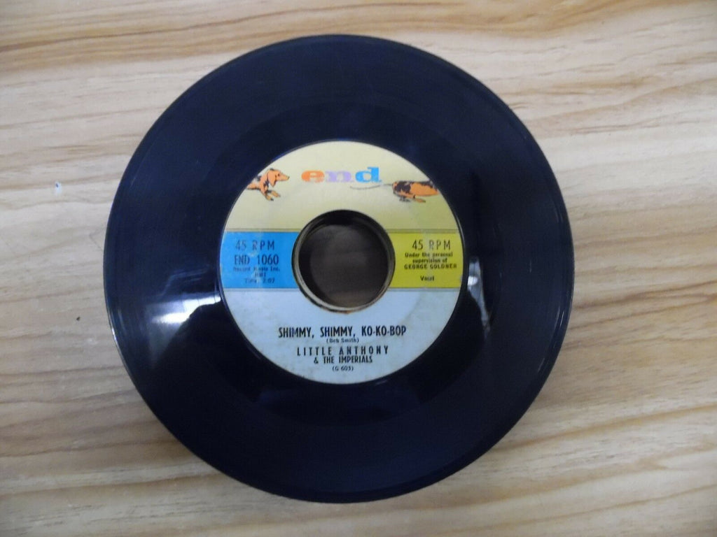 Little Anthony & the Imperials Shimmy Shimmy END 1060 7"/45rpm 021518DB45