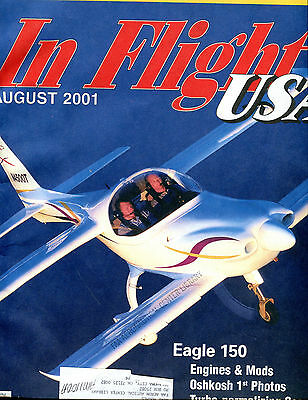In Flight USA Magazine August 2001 Eagle 150 EX FAA 030716jhe