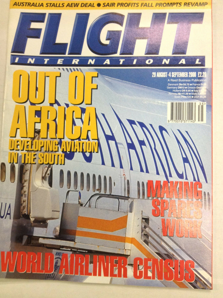 Flight International Magazine Out Of Africa Aug/September 2000 FAL 041617nonrh