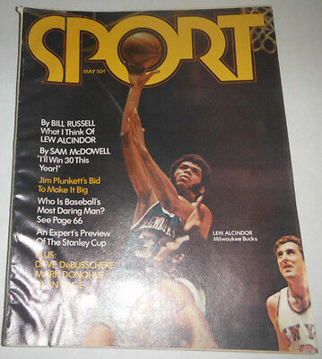 Sport Magazine Lew Alcindor & Jim Plunkett May 1971 NO ML 072414R