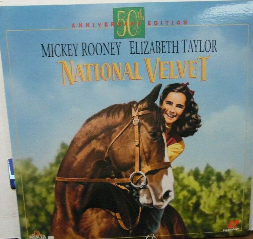 National Velvet 50th Anniversary Edition laser disc Liz Taylor 92919LLE