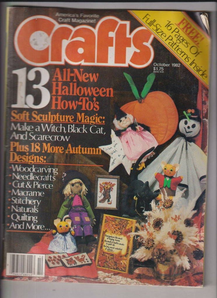 Crafts Magazine 13 Halloween How-Tos October 1982 021020nonr