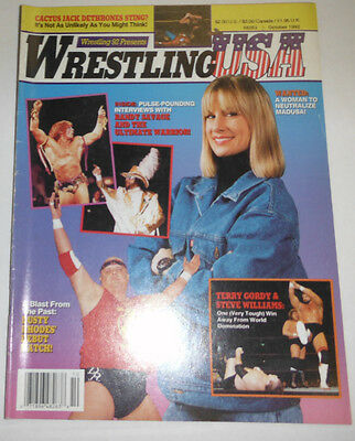 Wrestling USA Magazine Ultimate Warrior & Dusty Rhodes October 1992 081914R