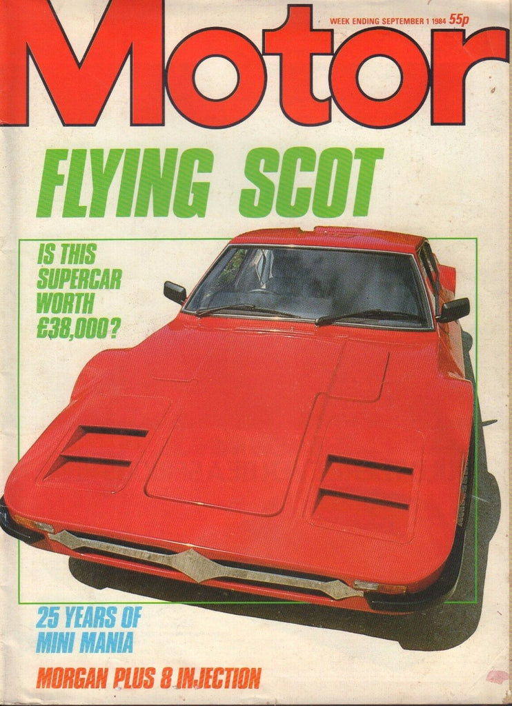 Motor Magazine September 1 1984 Flying Scot Morgan Plus 8 080717nonjhe