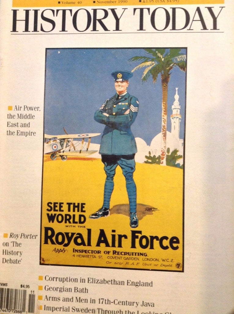 History Today Magazine Royal Air Force November 1990 101217nonrh