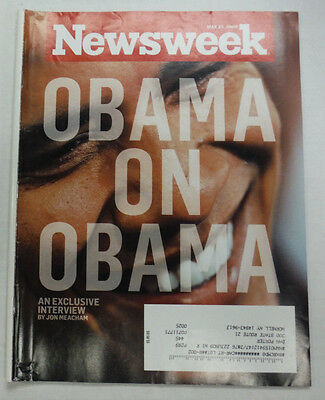 Newsweek Magazine Obama On Obama May 2009 051815R