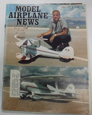 Model Airplane News Magazine La Mula Vela & Bee Ware June 1977 072115R2