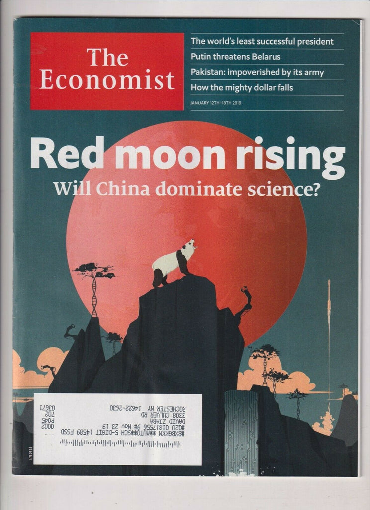 The Economist Will China Dominate Science January 12-18, 2019 110619nonr