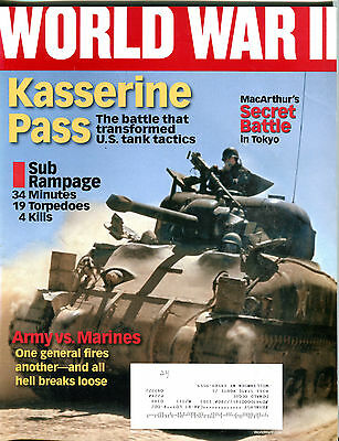 World War II Magazine May/June 2011 Kasserine Pass EX 022916jhe