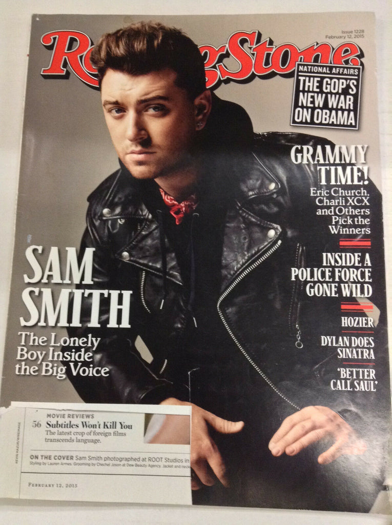 Rolling Stone Magazine Sam Smith Eric Church February 12, 2015 050217nonrh