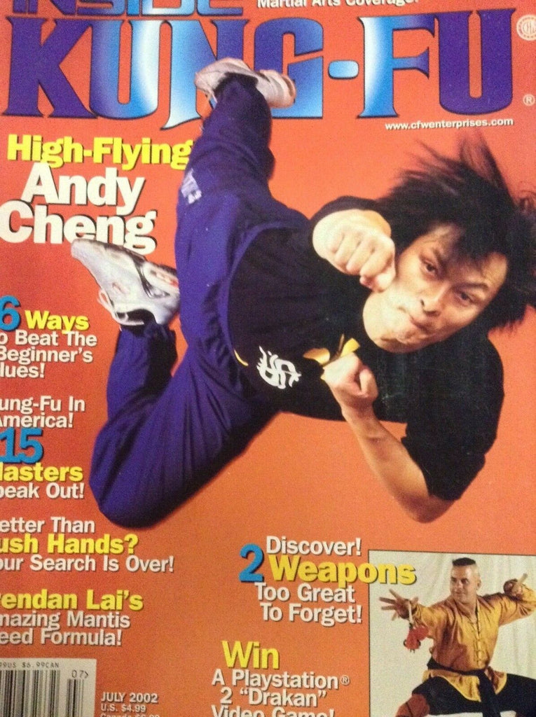 Inside Kung-Fu Magazine Andy Cheng Brendan Lai July 2002 012319nonr