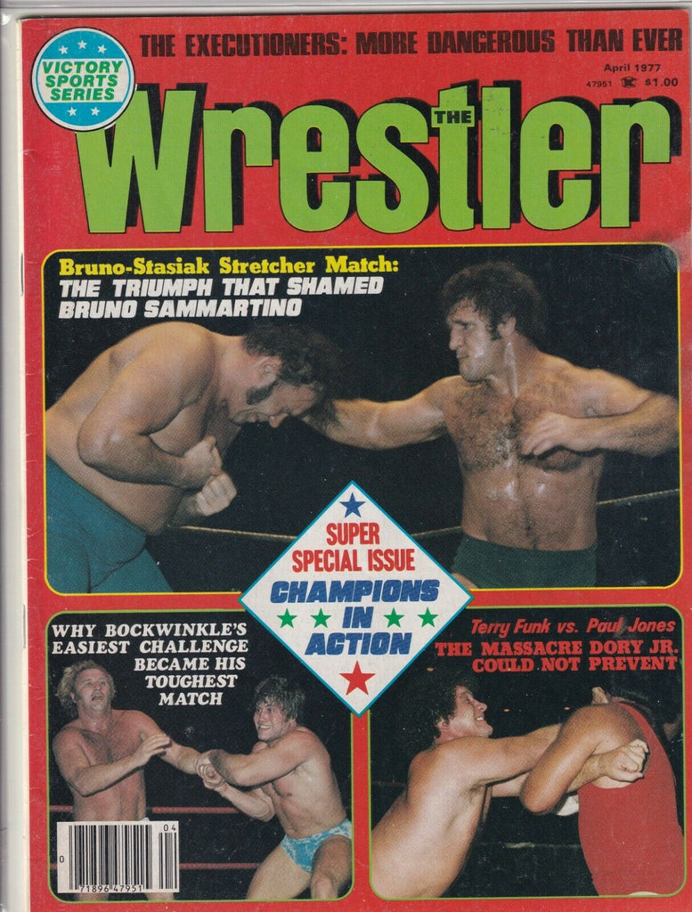 The Wrestler Magazine Bruno Sammartino Vs Stasiak April 1977 061719nonr
