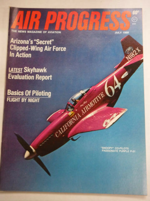 Air Progress Magazine Arizona Secret July 1968 121416R