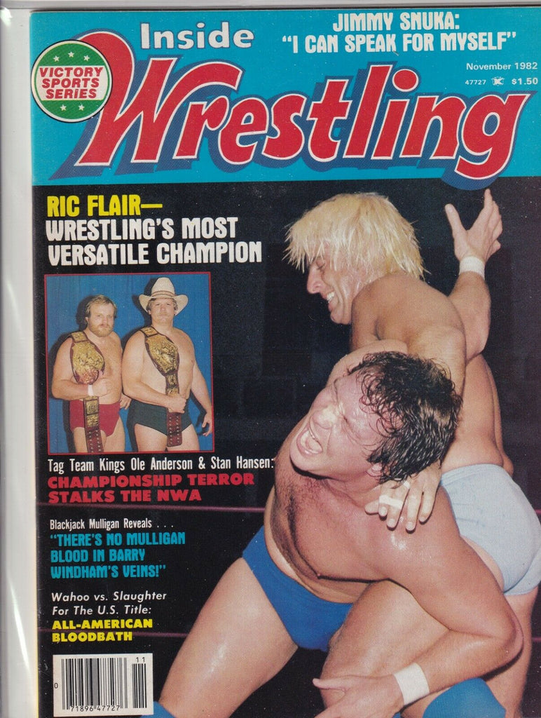 Inside Wrestling Ric Flair Ole Anderson & Stan Hansen November 1982 061019nonr