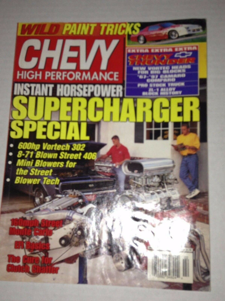 Chevy High Performance Magazine Supercharger Special February 1998 030717NONRH
