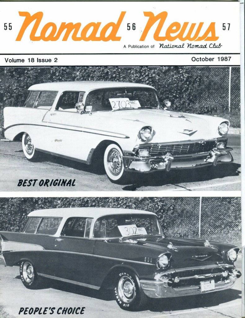 Nomad News Magazine October 1987 Chevrolet EX 032217nonjhe