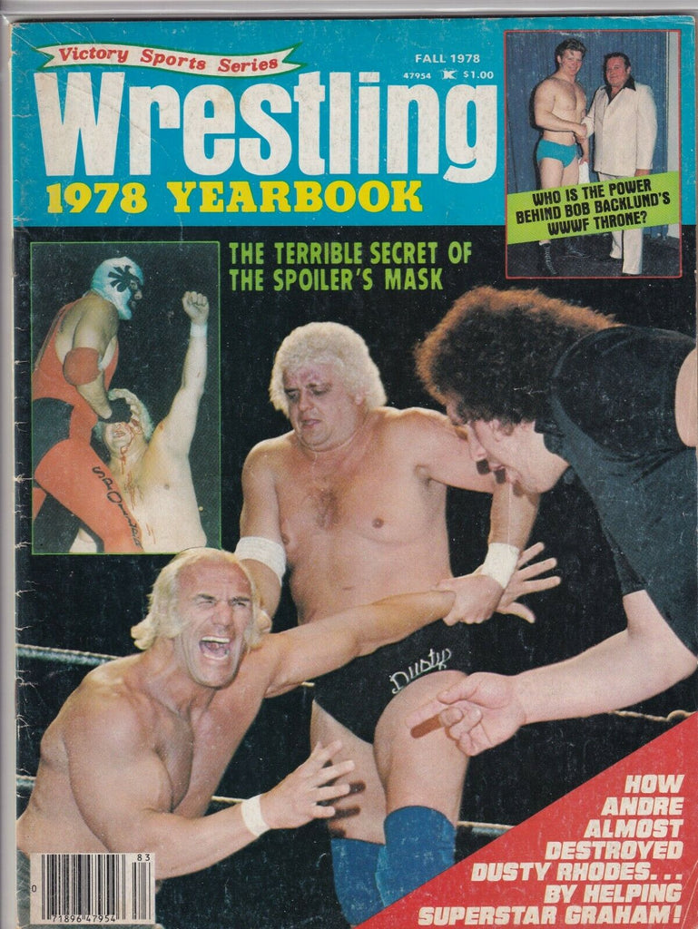 Wrestling Yearbook 1978 Andre The Giant Dusty Rhodes Fall 1978 061419nonr