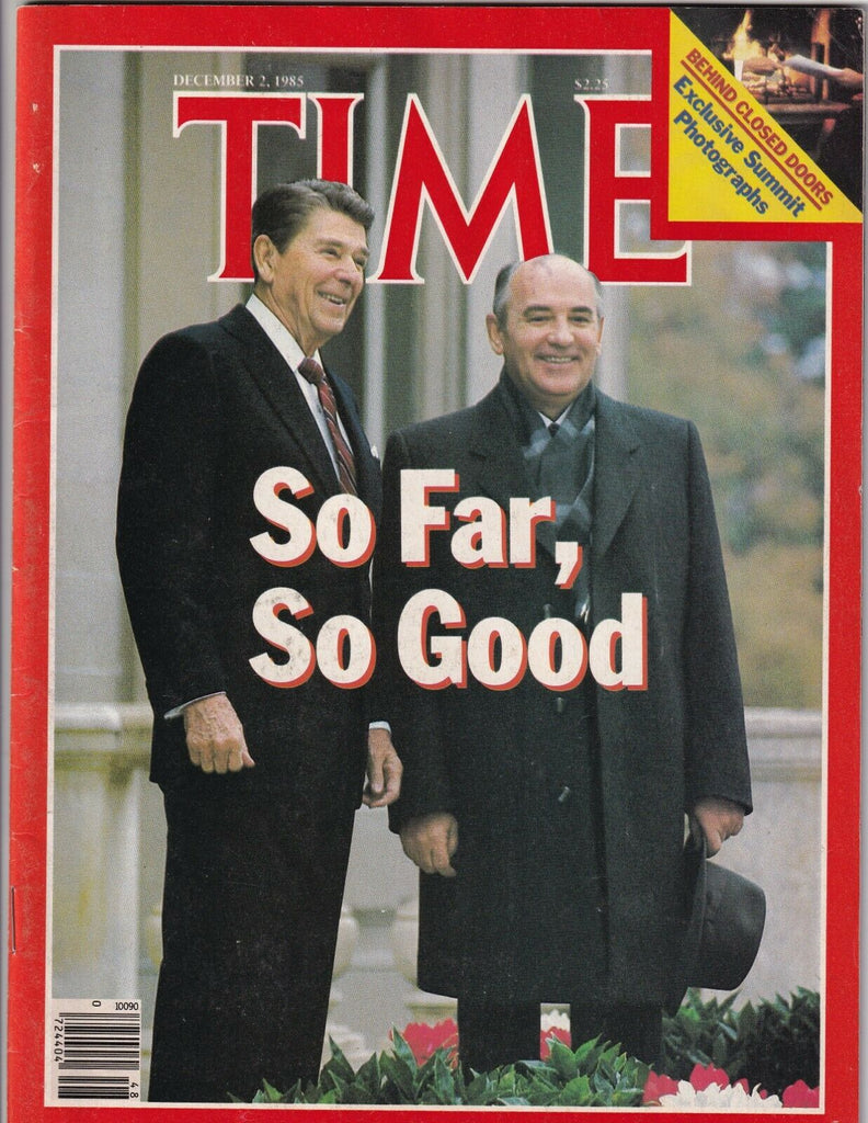 Time Magazine Ronald Reagan Summit Photos December 2, 1985 062819nonr