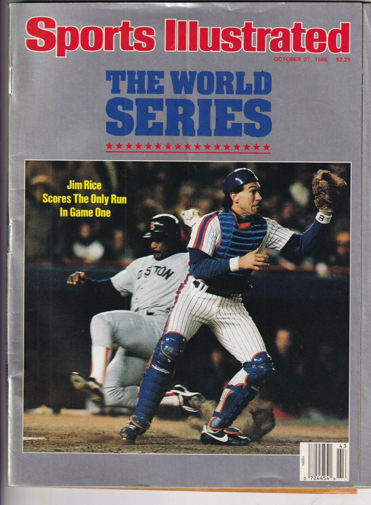 Sports Illustrated Jim Rice The World Series October 27, 1986 091519nonr