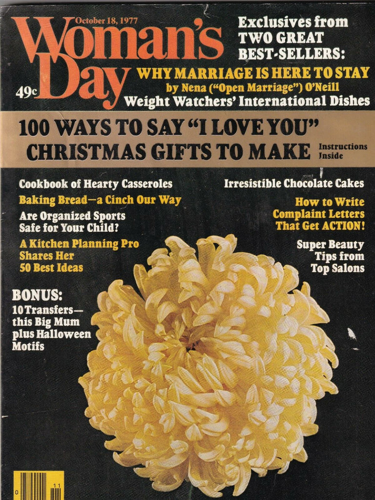 Woman's Day Mag 100 Ways To Say I Love You October 18, 1977 092719nonr