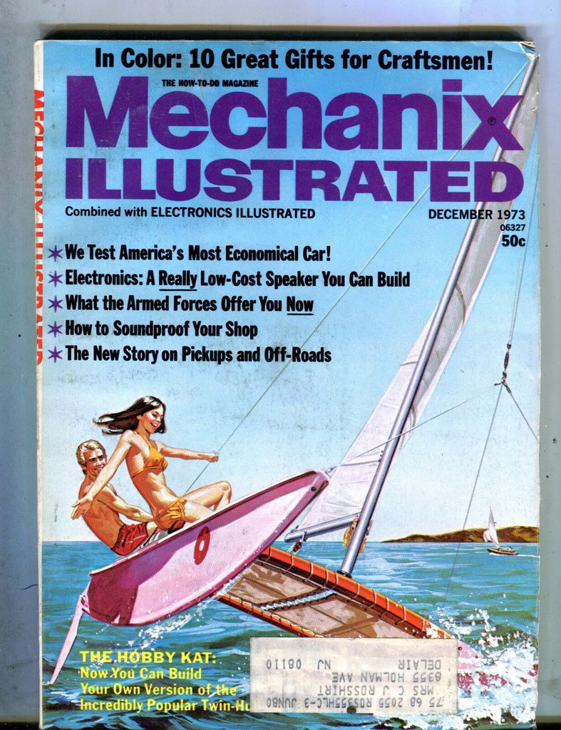 Mechanix Illustrated Magazine December 1973 The Hobby Kat 062817nonjhe