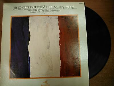 33 RPM Vinyl "Les Favorites" French Overtures Westminster Gold WGS8331 031115SM