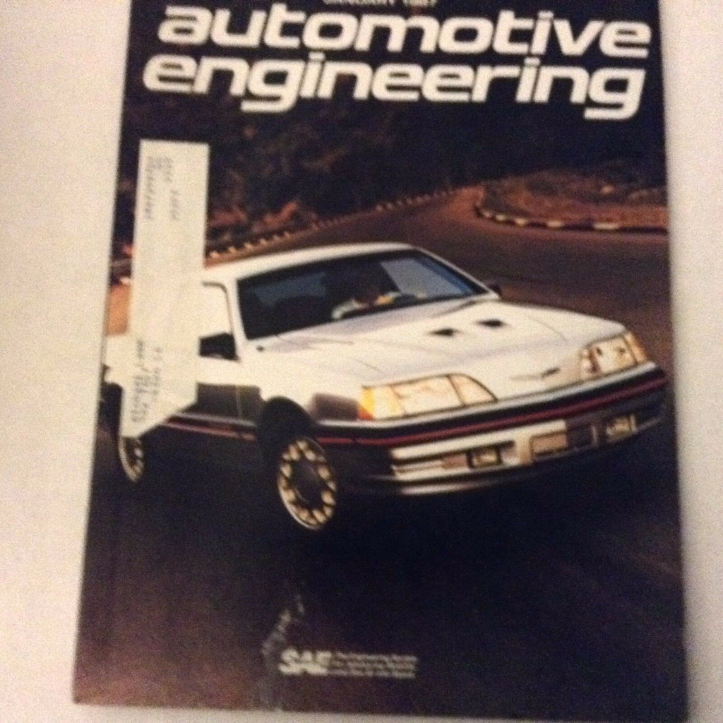 Automotive Engineering Magazine Supercharger Vs Turbos January 1987 061517nonrh
