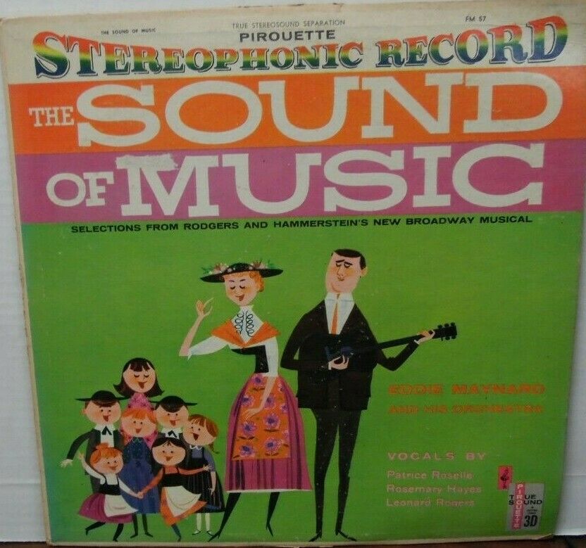 Pirouette Stereophonic record The Sound of Music vinyl FM57 091519LLE