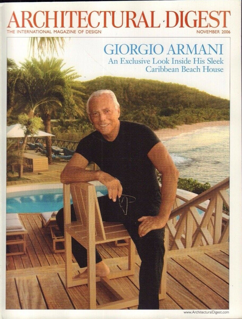 Architectural Digest November 2006 Giorgio Armani 021417DBE2