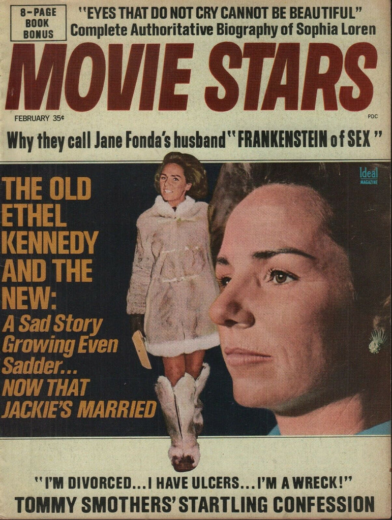 Movie Stars February 1969 Ethel Kennedy Jane Fonda 062019AME