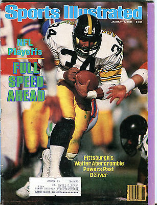 Sports Illustrated Magazine January 7 1985 Walter Abercrombie EX 071016jhe
